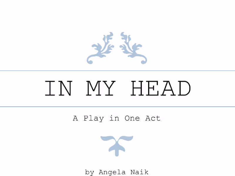 Cover image for In My Head