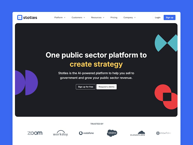 Cover image for Website for UK GovTech Platform