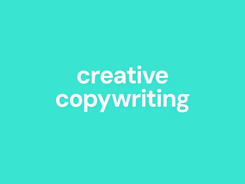 Cover image for Creative Copywriting