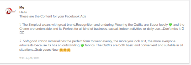 Cover image for Facebook Ads copy