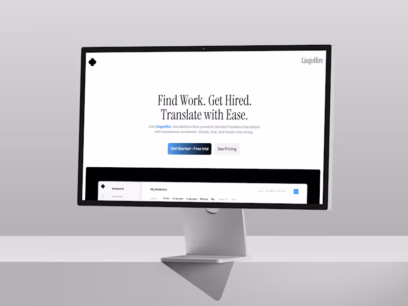 Cover image for LingoHire Digital Platform Development