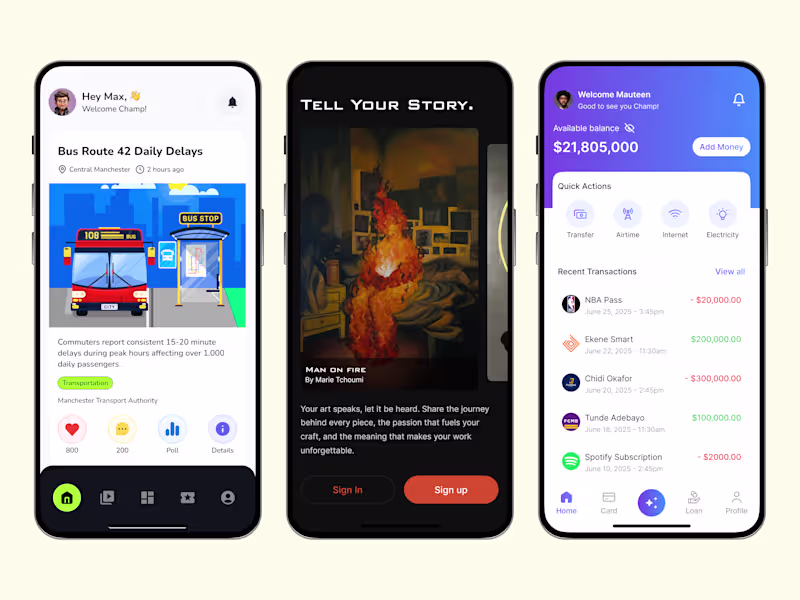 Cover image for Mobile Application Design