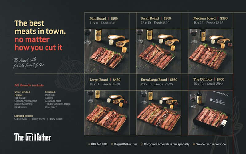 Cover image for The GrillFather | Brochure + Ads