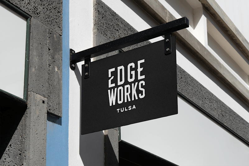 Cover image for Edge Works Tulsa – Brand Identity & Website