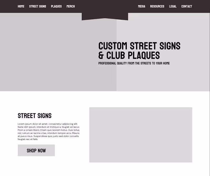 Cover image for Web Design - Lo-fi designs