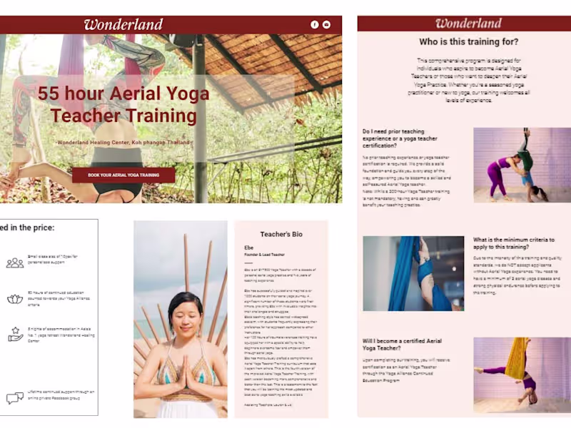 Cover image for Website design