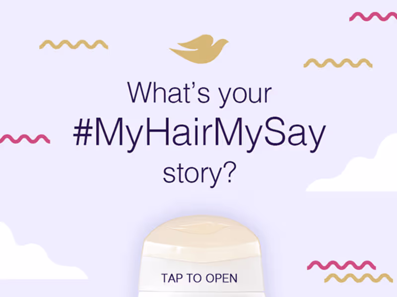 Cover image for Dove - My Hair, My Say