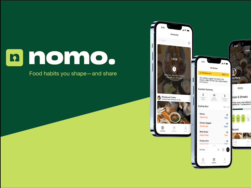 Cover image for Nomo. Sustainable Food Waste Project