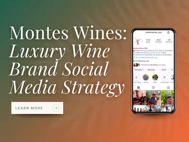 Cover image for Social Media Strategy & Ad Campaigns for Montes Wines