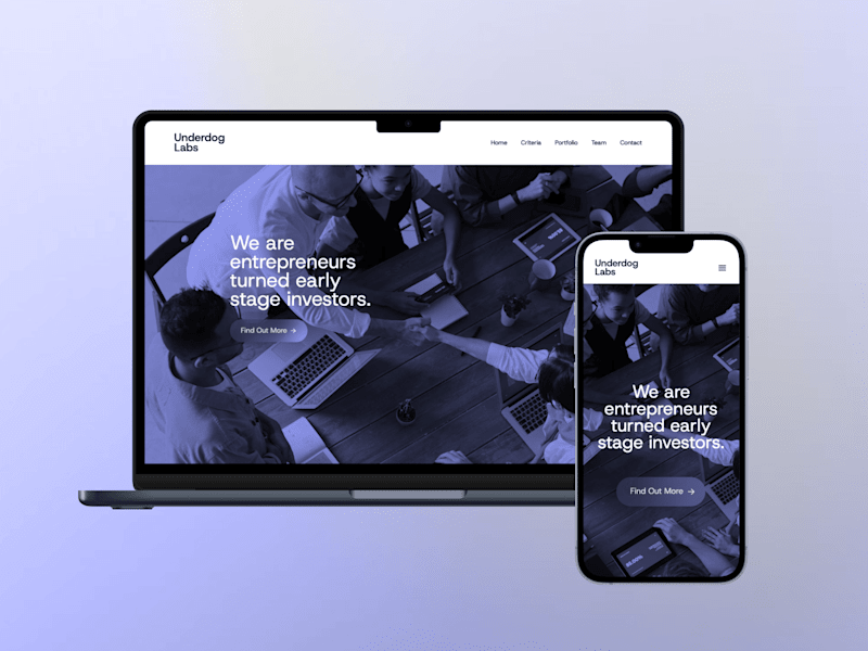 Cover image for Underdog Labs | Website Design & Development