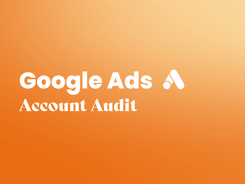 Cover image for Google Ads Audit