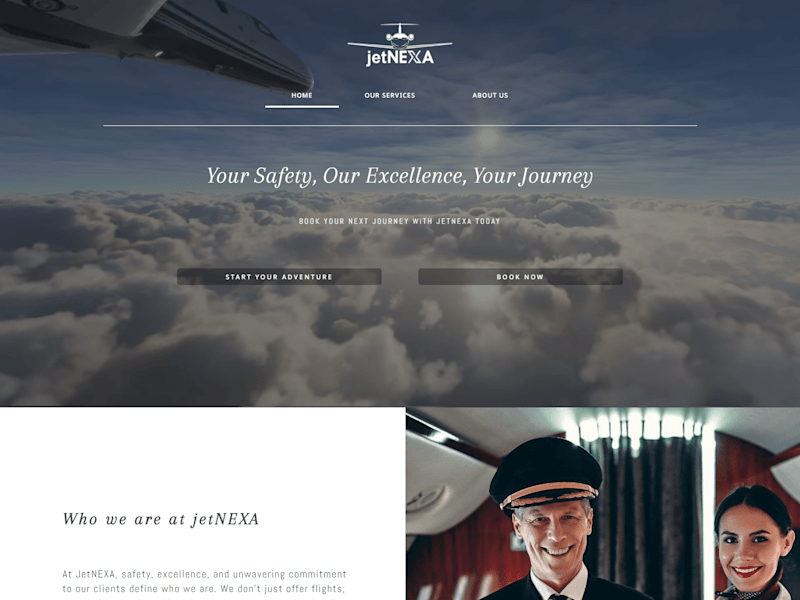 Cover image for WordPress - Aviation Website