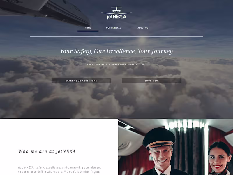 Cover image for WordPress - Aviation Website