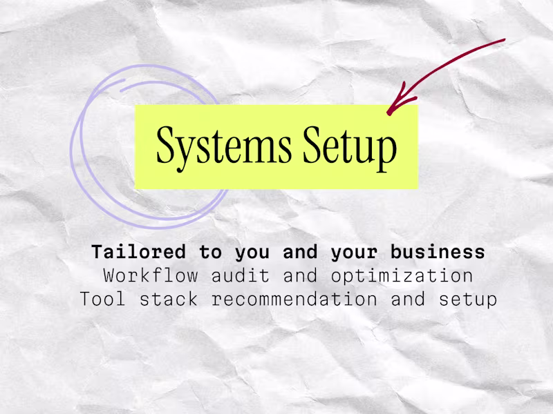 Cover image for Systems Setup