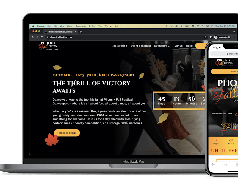 Cover image for WordPress Website Redesign | Event Website