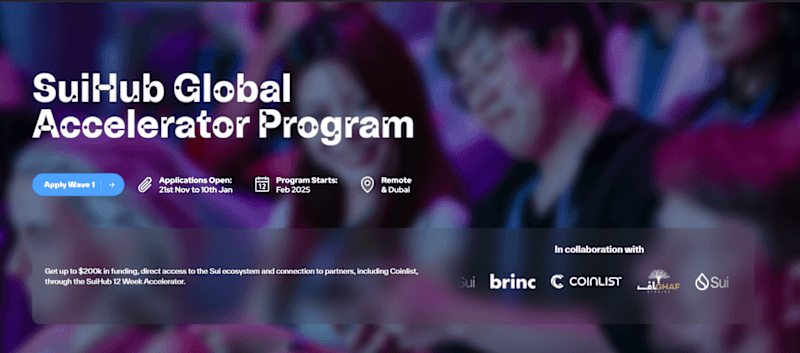Cover image for SUIHUB Landing Page