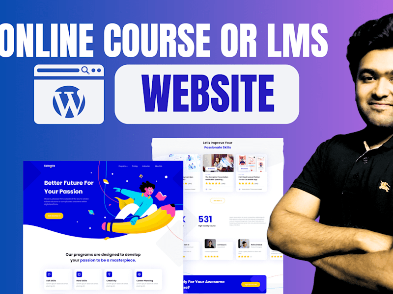 Cover image for Website Design for Online Courses