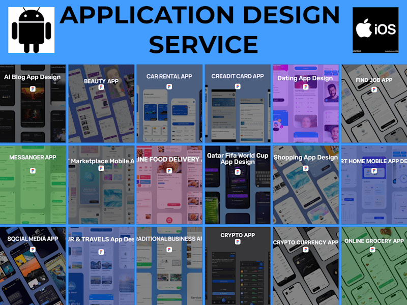 Cover image for Android & IOS App Design / Redesign 