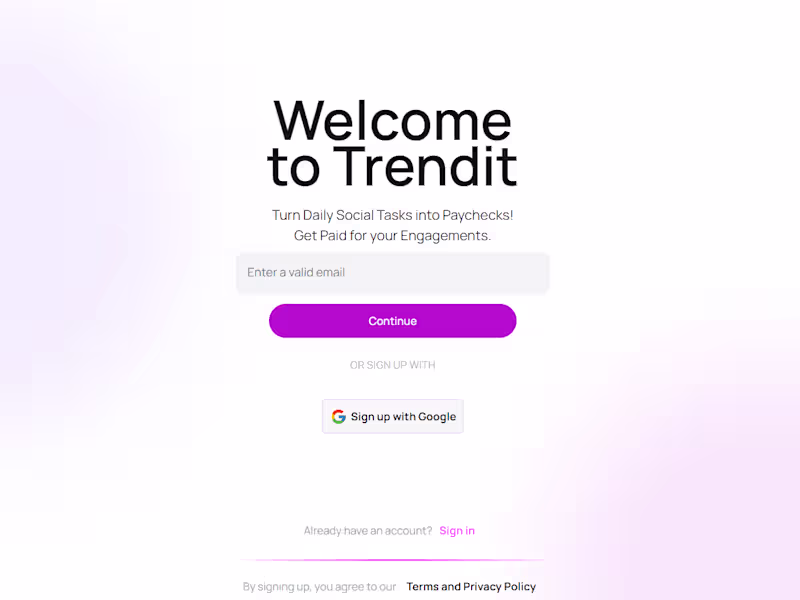 Cover image for Trendit