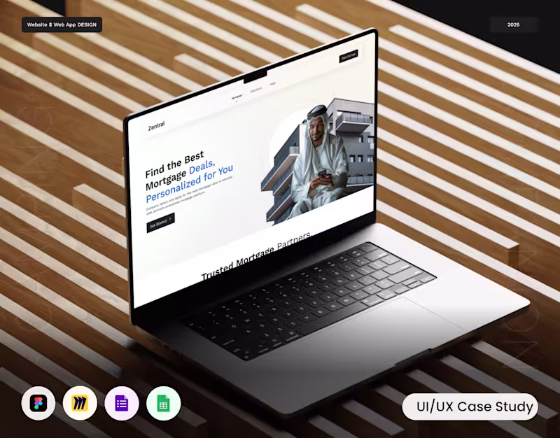 Cover image for Zentral – UI/UX Design for Real Estate E-Commerce
