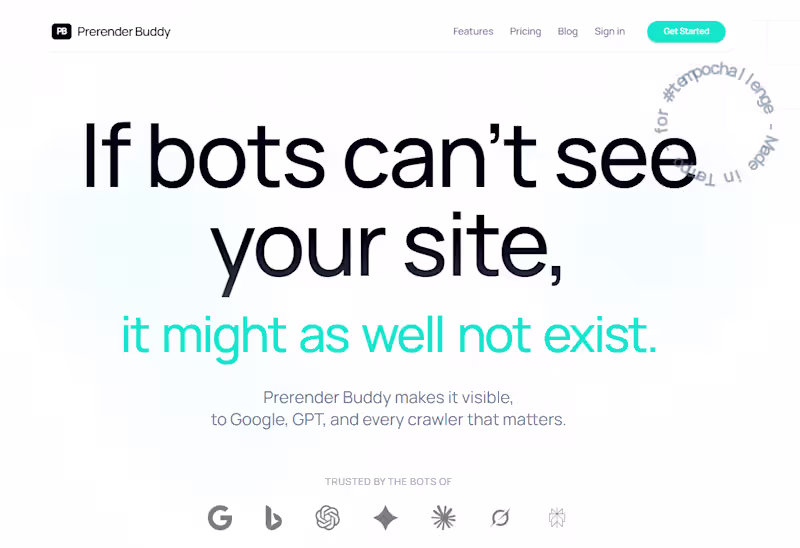 Cover image for I built Prerender Buddy because I kept running into the same...