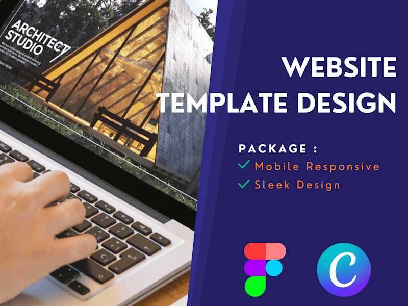 Cover image for Design Template Website as Your Request