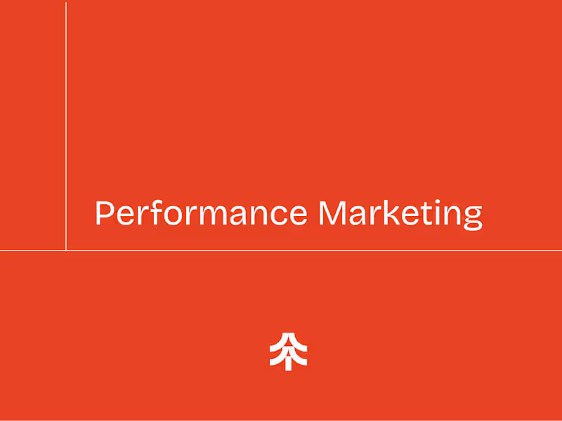 Cover image for Performance Marketing for Lead Gen