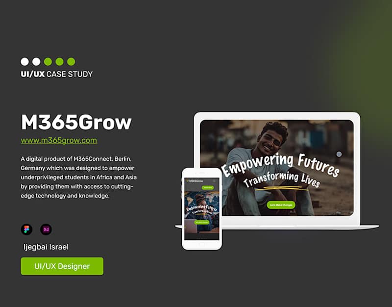 Cover image for M365Grow Website Case Study