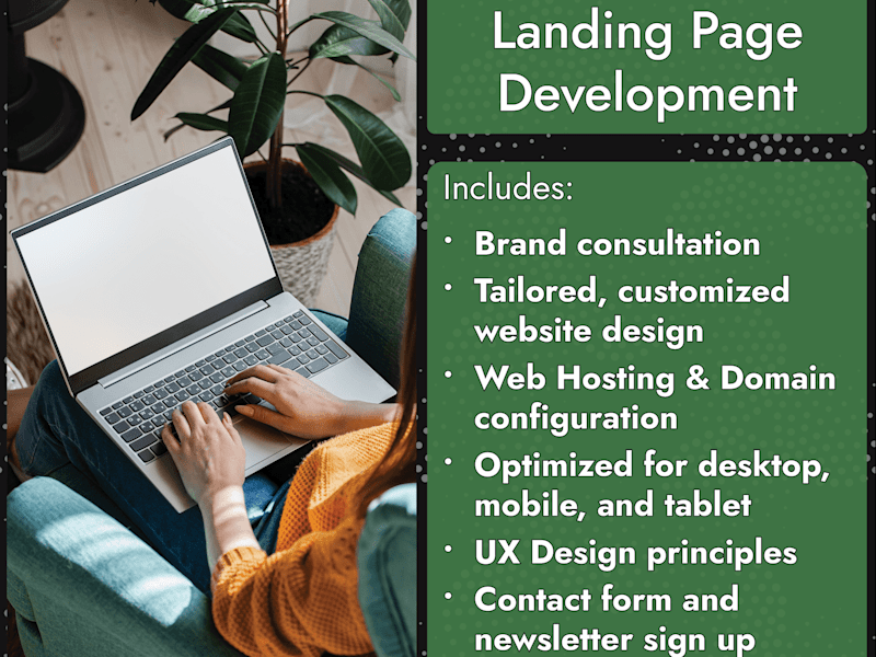 Cover image for Stunning Landing Page to Begin Establishing Your Online Presence
