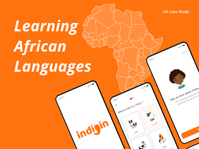 Cover image for Indijin- African Language Learning App