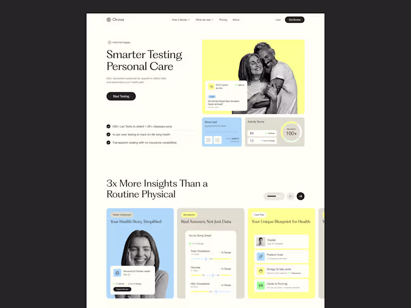 Cover image for Healthcare Website