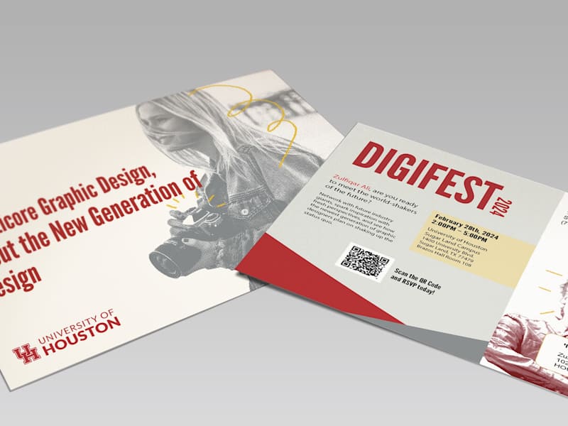 Cover image for Variable Data Event Invitation