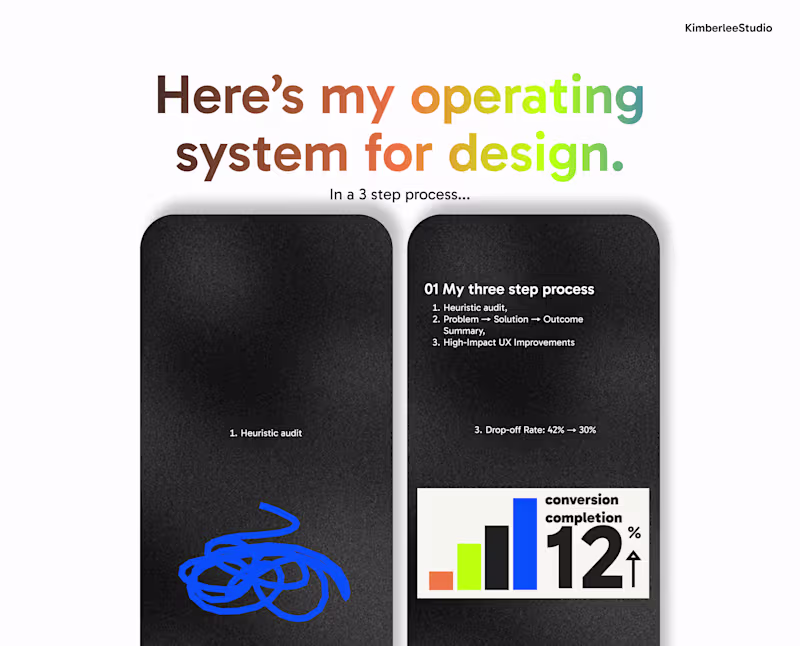 Cover image for UX Diagnostic and Flow Fix Project