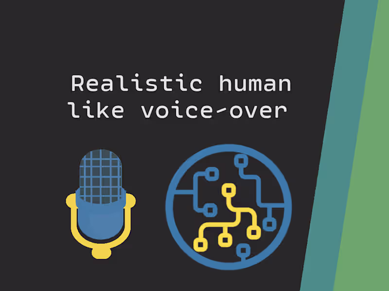 Cover image for Realistic voiceovers using SOTA models
