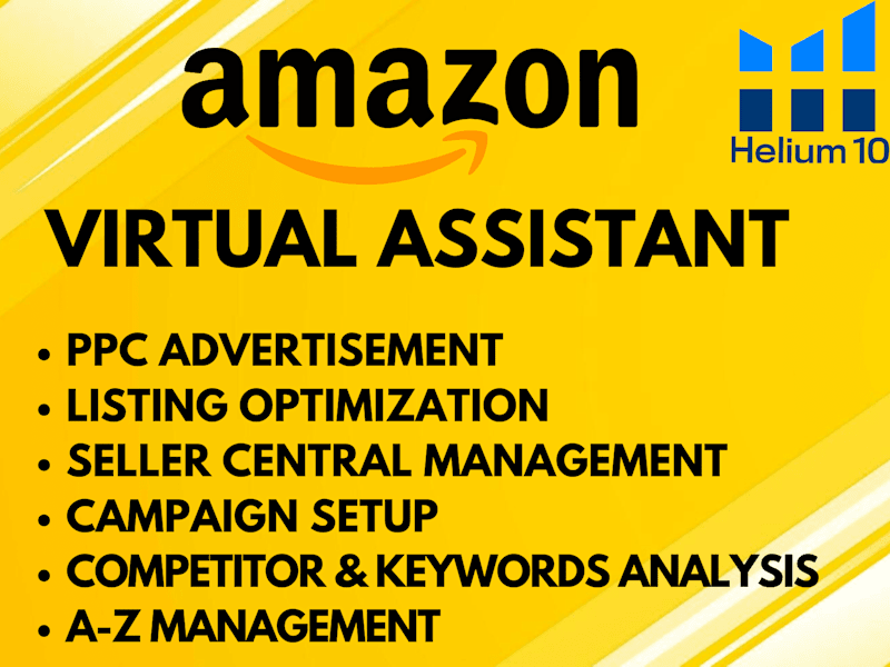 Cover image for setup, manage and optimize your amazon PPC campaigns