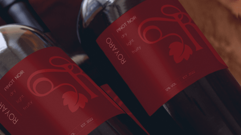 Cover image for Royaro Wine 🍷 Brand Ideation + Design 