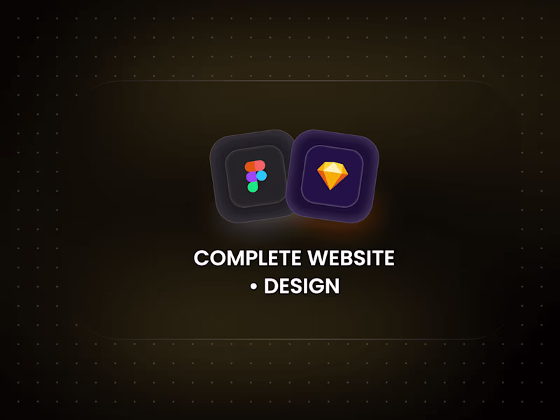 Cover image for Complete Website • Design (10-15 Pages)