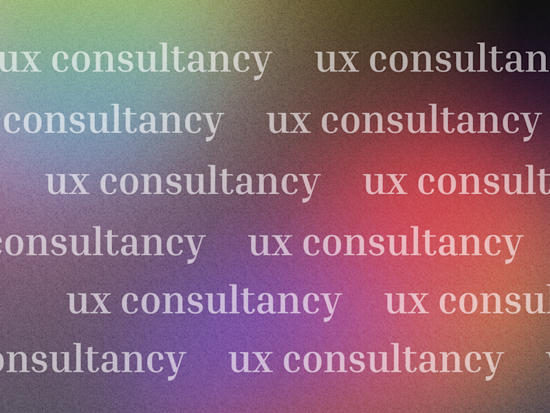 Cover image for UX Consultant
