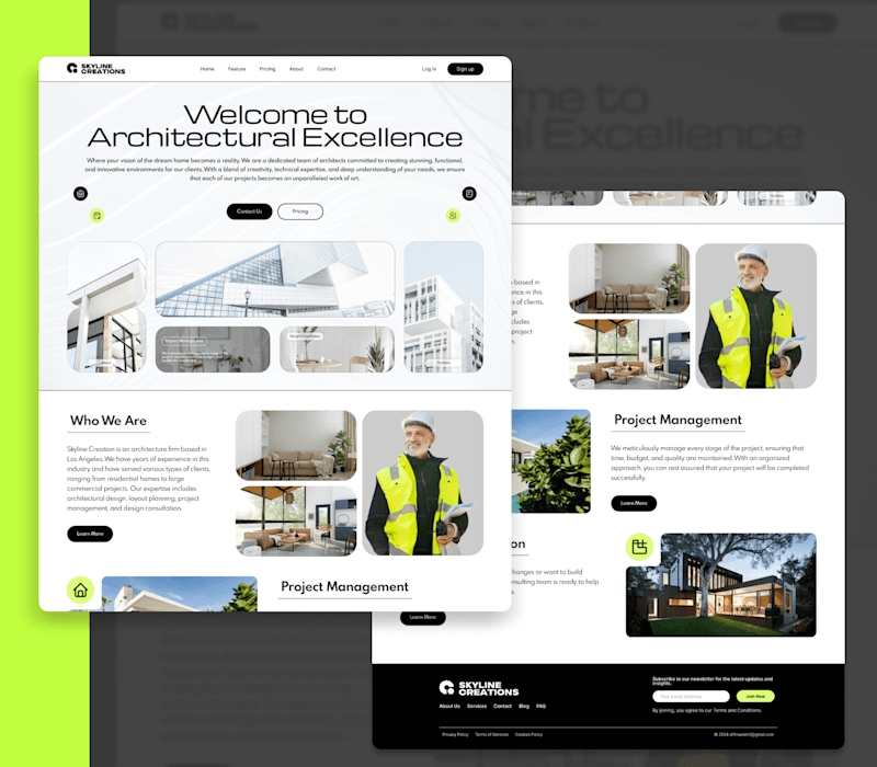 Cover image for Landing Page