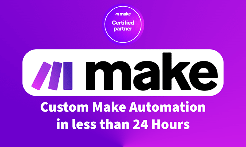 Cover image for AI-Enhanced Business Automation with Make.com