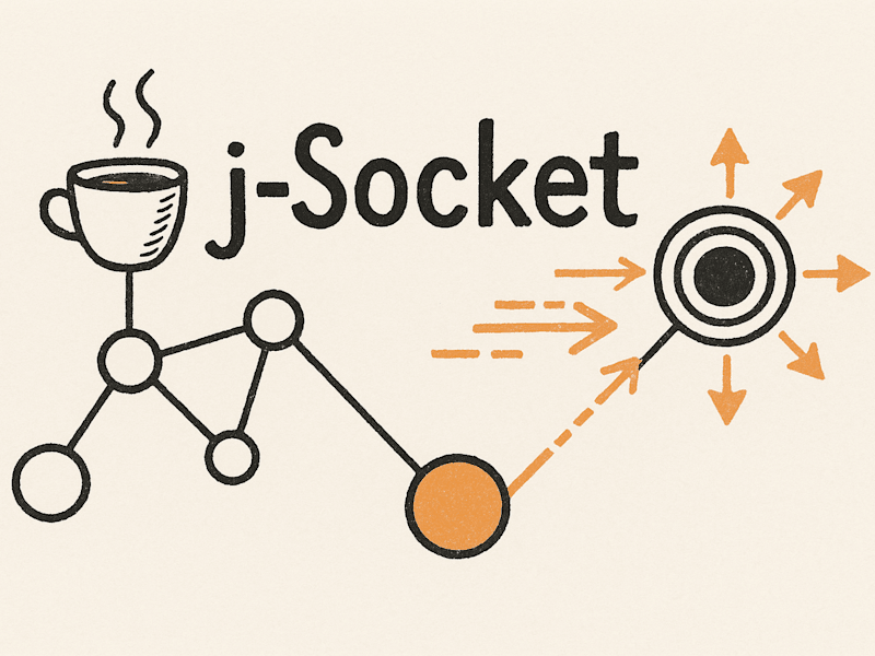 Cover image for JSocket: Lightweight Java WebSocket Server Development