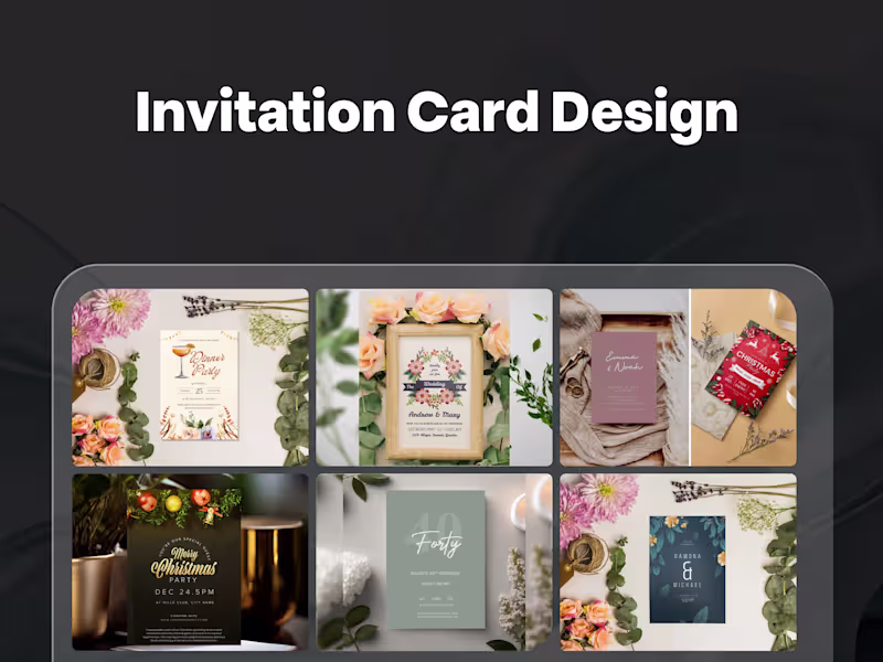 Cover image for Invitation Card Design