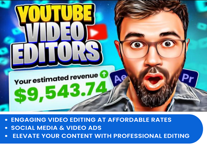 Cover image for I will do professional YouTube video editing