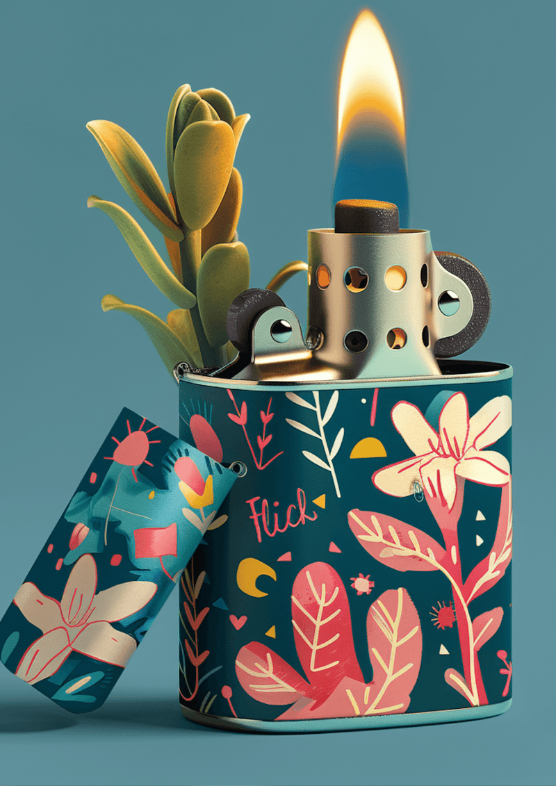Cover image for Flicker lighter :: Behance