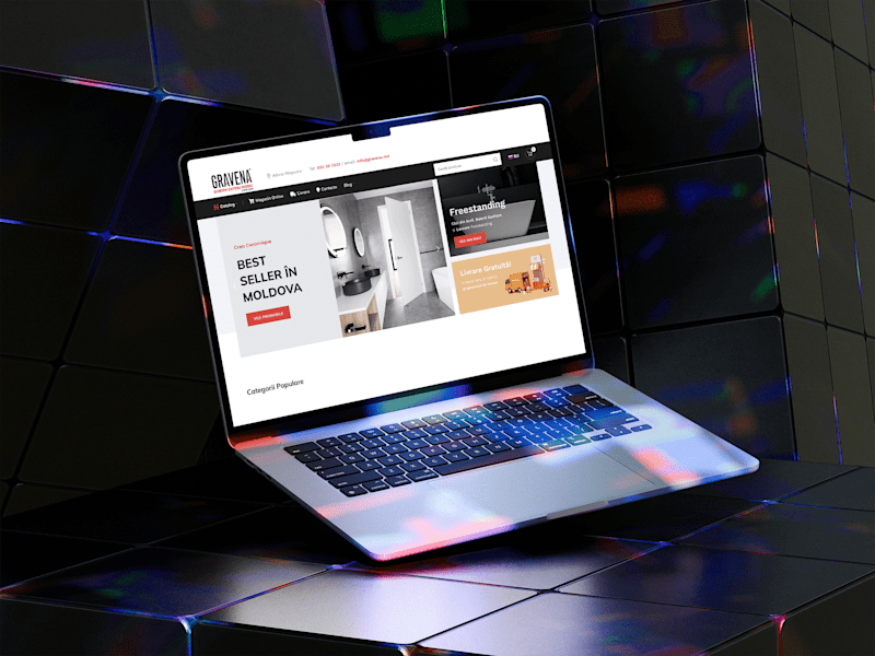 Cover image for Gravena – Multilingual E-commerce Platform with WooCommerce
