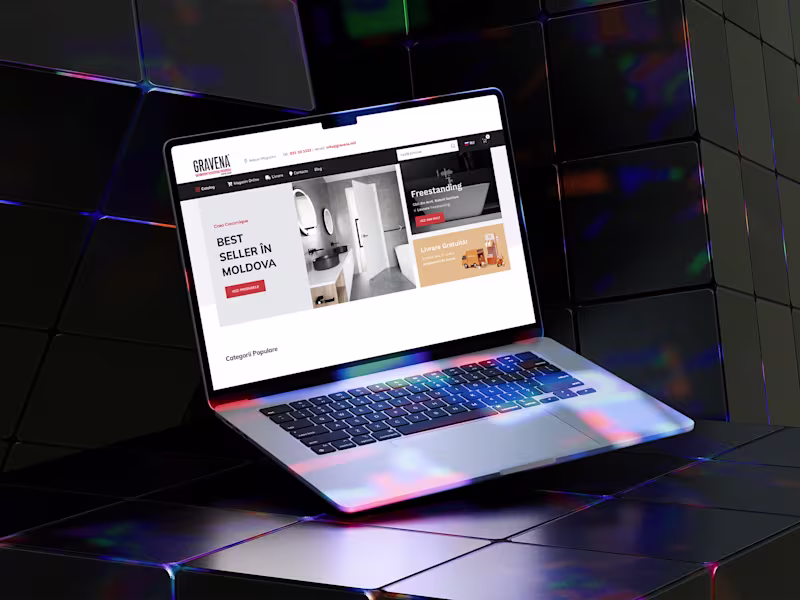 Cover image for Gravena – Multilingual E-commerce Platform with WooCommerce