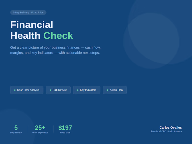 Cover image for Financial Health Check for SMBs