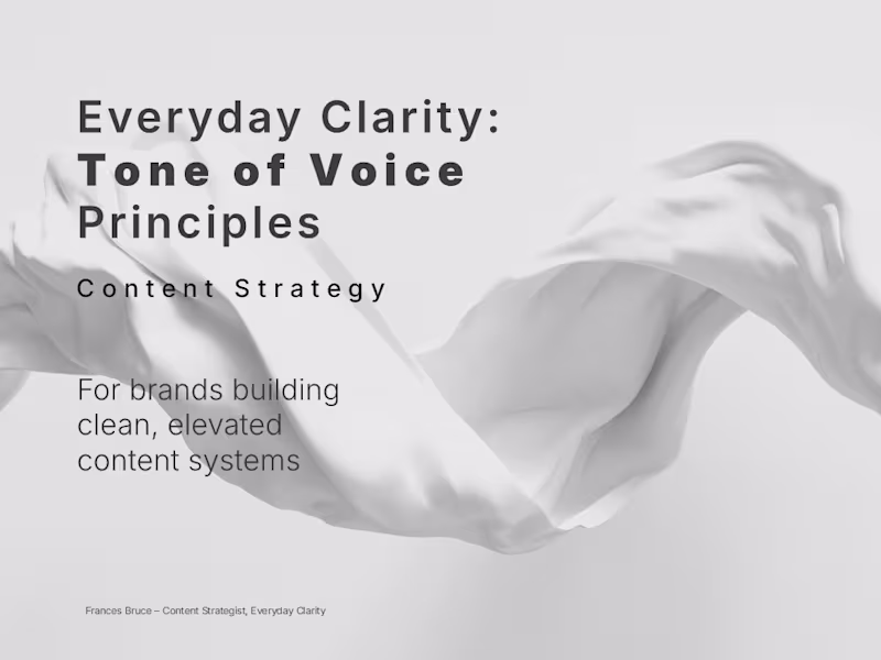 Cover image for This Everyday Clarity project defines