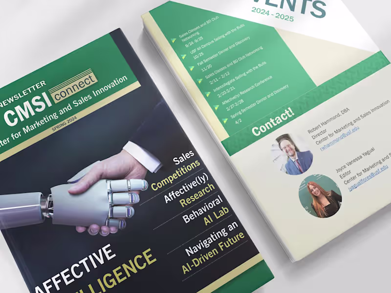 Cover image for Newsletter Design for the CMSI