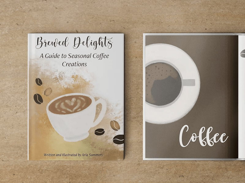 Cover image for Brewed Delights Coffee Recipe Book